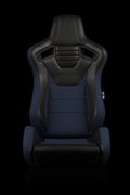 Braum Elite-S Series Sport Seats - Black Blue - BRR1S-BKBU