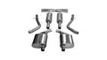 CORSA Performance cat-back exhaust installed view
