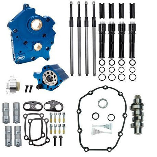 S&S Cycle 07-16 Touring Models T124 Stone Gray Engine w/ 640 Cams