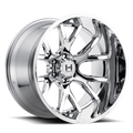Hostile Wheels auto part installed view
