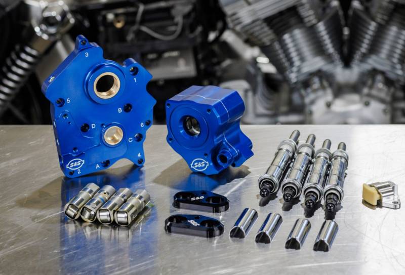 S&S Cycle black auto part