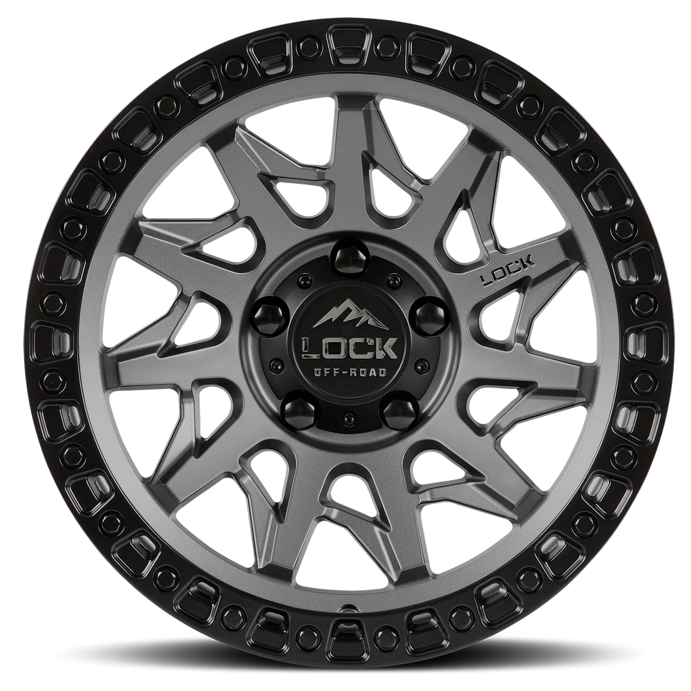Lock Offroad Wheels - LUNATIC-2188MGMBR