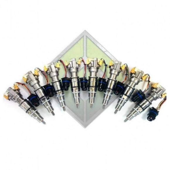 Full Force Diesel 6.0 Powerstroke 2003-2007 190cc Reman PPT Injectors FFD190-75