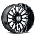 Hostile Wheels auto part installed view