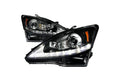 LED PROJECTOR HEADLIGHT BLACK HOUSI