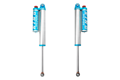 King Shock HUMMER H2 02-10 REAR 2.5 DIA. PIGGYBACK RESERVOIR SHOCK W ADJUSTER (PAIR) 25001-271A