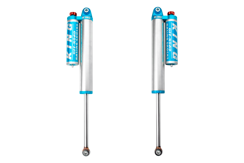King Shock HUMMER H2 02-10 REAR 2.5 DIA. PIGGYBACK RESERVOIR SHOCK W ADJUSTER (PAIR) 25001-271A