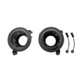 J.W. Speaker 12-24V DOT ECE LED High and Symmetric Low Beam Headlight with Front Position with Chrome Bezel 0562281
