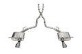 Corsa 2011-2025 Dodge Durango Xtreme 2.5in Cat-Back Dual Rear Exit w/ Single 4.5in Black PVD Tips