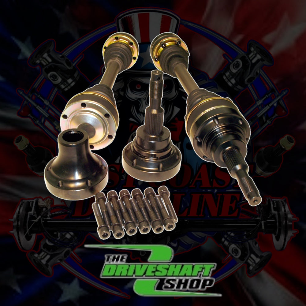RA7291X5-Q 1996-2000 Viper (Gen 2) 1200HP Level 5 Right Rear Axle (for Quaife Differential)