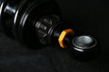 Ohlins 14-26 Harley FL Touring STX 36 Twin Blackline 13in Blk Reservoir Shocks Min 250lb-Max 575lb
