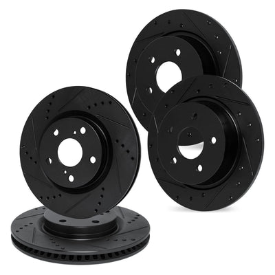 R1 Concepts Brake Rotor- D/S - Black