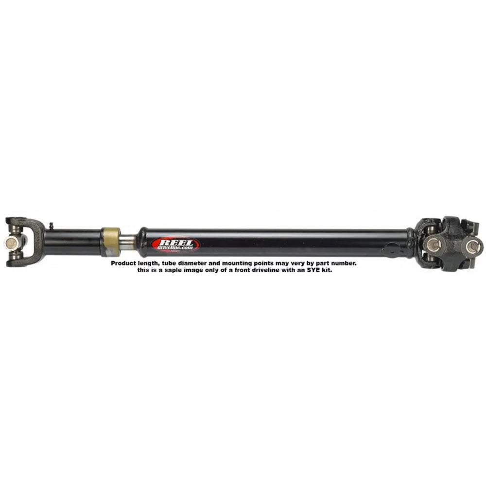 03-06 1310 C.V. W/1330 PINION YOKE JEEP TJ 1310 SERIES CV FRONT DRIVESHAFT ONLY
