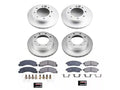 Power Stop 1999 Ford F-250 Super Duty Front & Rear Z17 Evolution Geomet Coated Brake Kit