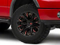 D823 20X10 6X135 G-BLK MILL C-RED -18MM