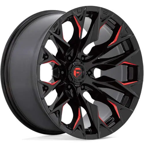 D823 20X10 6X135 G-BLK MILL C-RED -18MM