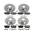 Power Stop 14-15 Acura ILX Front & Rear Z23 Evolution Sport Brake Kit