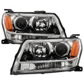 0608 SUZUKI GRAND VITARA HALOGEN HEADLIGHTS OE CHROME