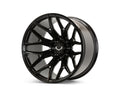Vossen VFX-03 24x14 - 8x180 - ET75 - Mega Deep - 124.3 - Satin Black Wheel