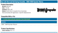 MONROE SHOCKS & STRUTS strut brace