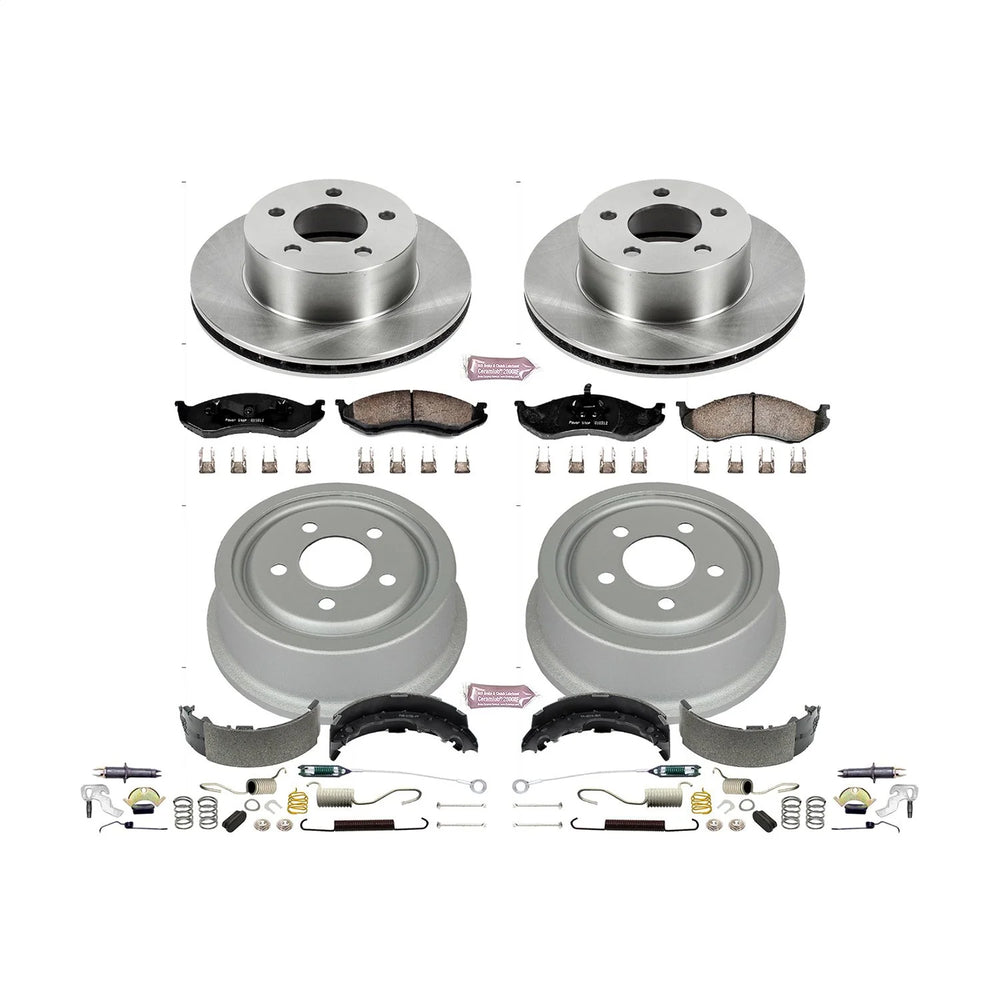 Power Stop 92-99 Jeep Cherokee Front & Rear Autospecialty Brake Kit