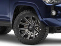 D615 20X10 6X135/5.5 GL-BLK-MIL -18MM