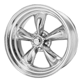 AMERICAN RACING VINTAGE VN515 15X8 5X4.75 POLISHED -18MM - VN5155861