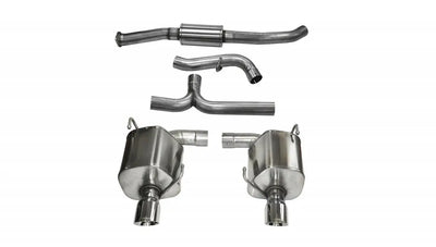 CORSA Performance polished cat-back exhaust