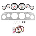 AutoMeter Phantom 57-60 Ford Truck Billet Panel/Gauge Kit - 3-3/8in. (x2) & 2-1/16in. (x4)