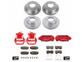 Power Stop 08-19 Toyota Sequoia Front & Rear Z23 Evolution Sport Brake Kit w/Calipers