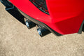 Corsa 20-25 Chevrolet Corvette C8 RWD 3in Valved Cat-Back w/AFM w/4.5in Carbon Fiber Black PVD Tips