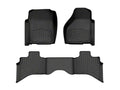 WeatherTech Black Front Rear FloorLiner HP Fits -20-24 Dodge RAM 444651IM-442162IM