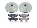 Power Stop 97-00 Ford Expedition Front Z17 Evolution Geomet Coated Brake Kit