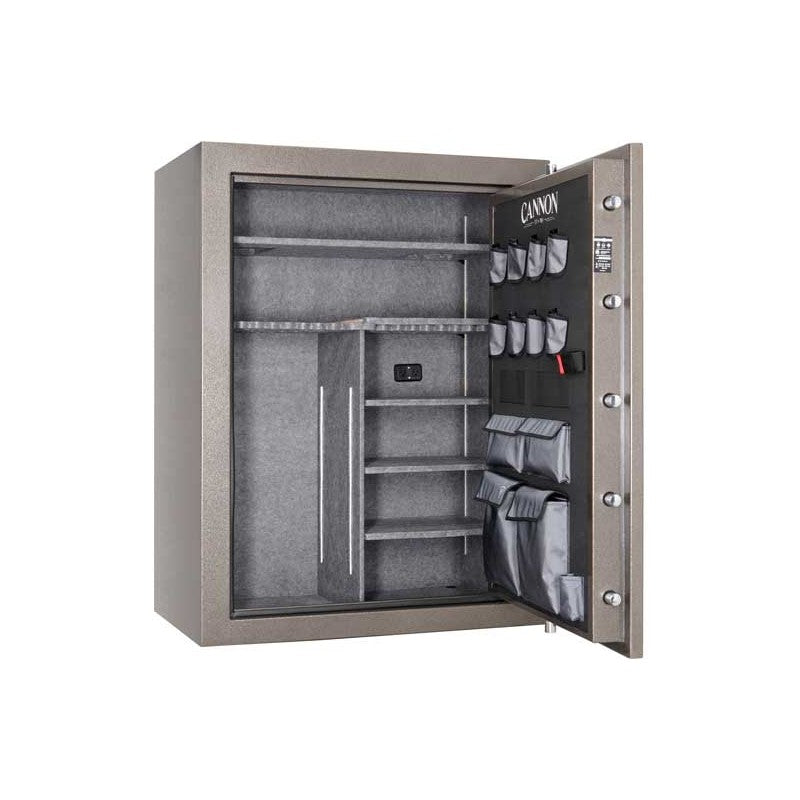CANNON FORTIFIED 81 GUN (72+9) 75 MIN. FIRE AND WATER RESISTANT SAFE