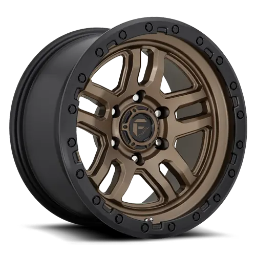 ~(39 lbs. 21X21X12)~ AMMO 18x9 6x135.00 MATTE BRONZE BLACK BEAD RING (13 mm)