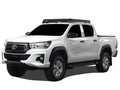 ~(18 lbs. 61X9X4)~ Toyota Hilux Revo DC (2016-Current) Foot Rails / Low Profile