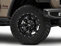 MO970 18x9 5x127.00/5x139.70 GLOSS BLACK W/MILLED LIP (18 mm)