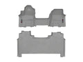 WeatherTech Grey Front and Rear Floorliners - Over The Hump Fits 2025 Ram Truck 1500 4618911-4614283