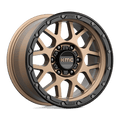 ~(32 lbs. 20X20X12)~ GRENADE OFF-ROAD 17x9 6x139.70 MATTE BRONZE W/ MATTE BLACK LIP (18 mm)