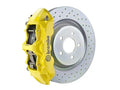 Brembo 99-01 Skyline GT-R Front GT BBK 6 Piston Cast 365x34 2pc Drilled - Red