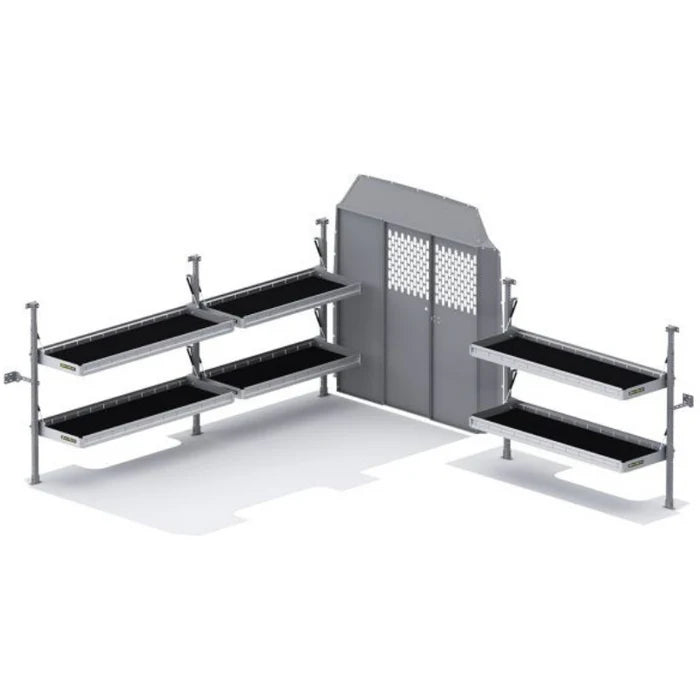 FOLDING SHELVES PACKAGE SPRINTER 144 IN WB STANDARD ROOF