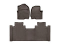 WeatherTech Cocoa Front Rear FloorLiner HP Fits -20-22 F-250 F-350 F-450 F-550 4710121IM-476975IM