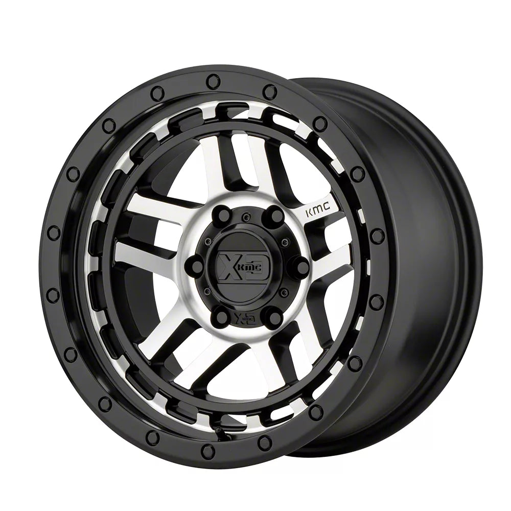 XD140 18X8.5 5X5.0 S-BLK MACH 18MM