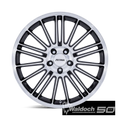 PE001 19X8 5X110 G-BLK MACH 40MM