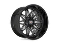 GUNNER 22x12 5x127.00/5x139.70 GLOSS BLACK MILLED (44 mm)