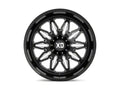 GUNNER 22x12 5x127.00/5x139.70 GLOSS BLACK MILLED (44 mm)