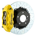 Brembo 02-21 WRX Front GT BBK 6 Piston Cast 350x34 2pc Rotor Slotted TY3L -  Yellow