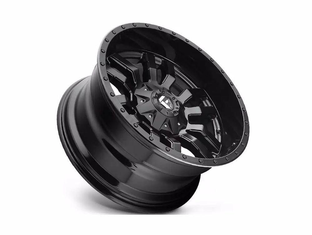 Fuel Wheels black auto part