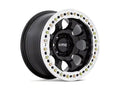 KM237 17X8.5 6X5.5 S-BLK-MACH-RG 0MM