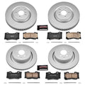 Power Stop 09-13 Infiniti FX50 Front & Rear Z17 Evolution Geomet Coated Brake Kit